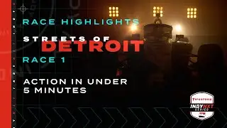 RACE HIGHLIGHTS // 2023 INDY NXT by Firestone Detroit Grand Prix Race 1