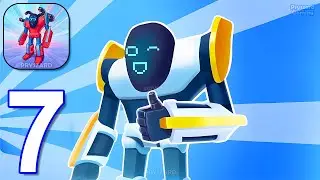 Mechangelion Robot Fighting - Gameplay Walkthrough Part 7 New Update, New Levels (iOS, Android)