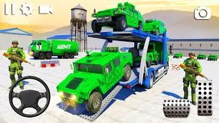 Army Vehicles Transport Simulator - Army Vehicle Cargo Transport Simulator 3D | Android Gameplay