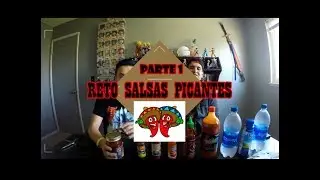 Las Salsas Mas Picantes! Death by Salsa Challenge Parte 1