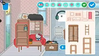 FAZENDO CASA TOTALMENTE GRATIS NO TOCA LIFE - Meu Gorrinho Games