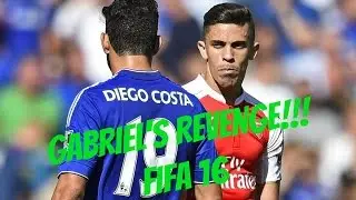 GABRIEL'S REVENGE!! | FIFA 16: Arsenal v Chelsea | NEW Feature