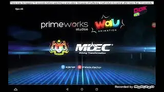 Primeworks, Wau Animation, The Gorvement of Malaysia, MDEC, Akan Kembali Logo (DidikTV KPM Version)
