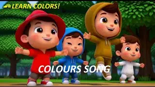 Color Song for Kids 🌈 | Learn Colors with Actions | Fun Cartoon Rhyme for Children #nurseryrhymes