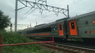 Sibuk banget kereta apinya 