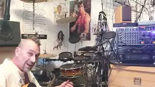 Guitar playthrough backline 210 Jillian Krueger bass amp and the crate 18 will plug into that too
