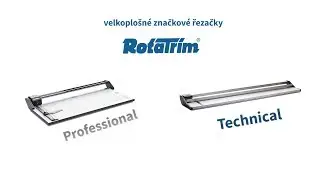 Porovn&aacute;n&iacute; řezaček Rotatrim Technical a Professional / www.polyprint.cz
