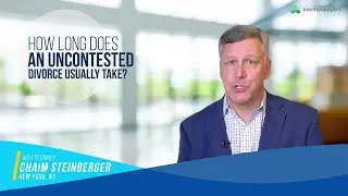 How Long Does an Uncontested Divorce Take to Process in New York City?