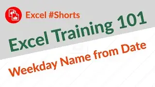 Identify Days with WEEKDAY Function - Excel #Shorts