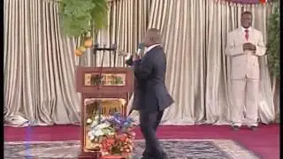 The Lord's Chosen message on Cast the net on the right side by Pastor Lazarus Muoka