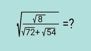 United States l Can you Simplify this? l olympiad mathematics 