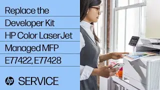 Replace the Developer Kit | HP Color LaserJet Managed MFP E77422, E77428 | HP