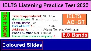 IELTS LISTENING Practice Test 2023 with ANSWERS [Actual Test Simulation Test 5]