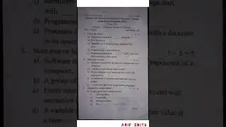 Class 9 Computer Science Annual examination Question paper       2022 -2023