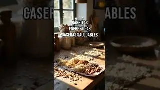Men&uacute; Vegano Semanal | Semana 3 | Lunes Merienda | Barritas Energ&eacute;ticas Caseras Saludables.