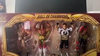 WWE hall of champions MATTEL elite review!!!