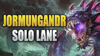 SMITE Jormungandr Solo Gameplay | I've Been Learning!