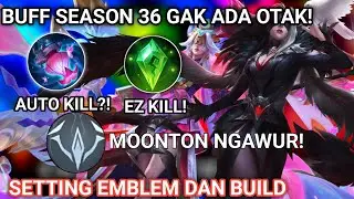 PHARSA BUFF SEASON 36 | SETTING EMBLEM DAN BUILD PHARSA TERSAKIT 2025 | EMBLEM PHARSA