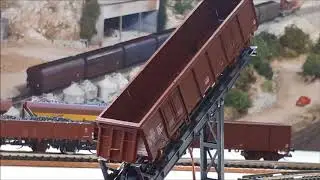 Waggonkippanlage Spur TT