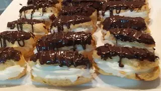 PÜF NOKTALARIYLA TAM KIVAMINDA💯EVDE EKLER PASTA YAPIMI😋💯