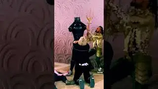 Black panther hero entry funny reaction tik tok meme