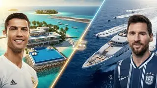 Ronaldo&rsquo;s $40M Island vs Messi&rsquo;s $11M Mega Yacht &ndash; Who&rsquo;s Living the Dream?