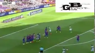 Ruben Castro Goals Vs FC Barcelona 1-1 20/08/2016