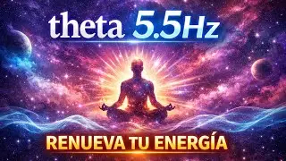 Meditación, sanación y renovación de energía. Theta 5.5Hz Sonido binaural. 