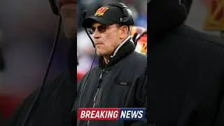 Washington Commanders Ron Rivera Fired #washingtoncommanders #httc #httr #nfl #ronrivera