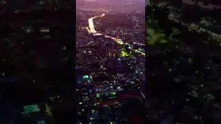 #short Night Drone Video Beautiful View Malakand River Swat Pakistan 🇵🇰