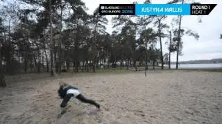 Justyna Wallis Round 1 Heat 1 OTC Europe 2016