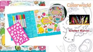 Colorworld Scented Markers/Time to Play/ Coloring Set