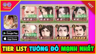 Thiếu Niên Ca Hành - Tier List TOP Tướng Đỏ Khủng Chơi Lâu Dài AE Cần Biết, Game Free 600 Vé 2 Ngày