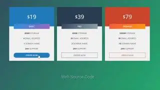 Awesome pricing table using only HTML & CSS