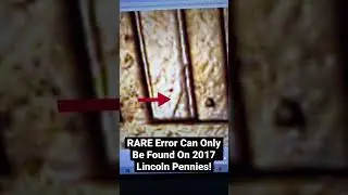 👉QUICK SALE FOR A LOT OF MONEY Look For This Rare 2017 Lincoln Cent Error! #Shorts