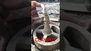 Easy Clay Pot Making Tutorial 😄🥰🥰 #shorts #claypot