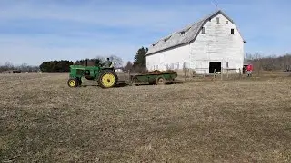 farm chores: manure spreading and building a diy pig waterer