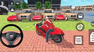 🎮Franklin order by 3️⃣ Mahindra Thar and 3️⃣ Porsche Supercar in Indian🇮🇳 bike Thief Auto simulator🎮
