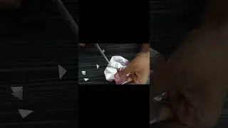 silver foil art