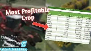 Most Profitable Crop in Farming Simulator 23 mobile #fs23 #farming