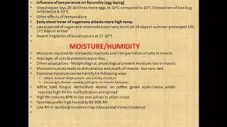 Lec 4 Insect Ecology (Abiotic factors)