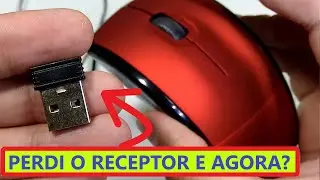 Perdi o receptor do mouse/teclado sem fio 