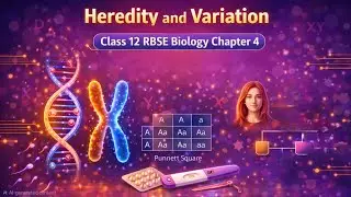 Heredity and Variation (वंशागती एवं विविधता) | Class 12 RBSE Biology Chapter 4 