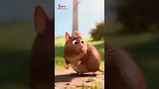 Chubby Chubby Mice - Two Happy Mice | English Nursery Rhymes for Children's | Galatta Kids | Shorts