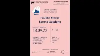 XVI Premio Delle Arti - Young Pianists (Paulina Storka and Lorena Gaccione)