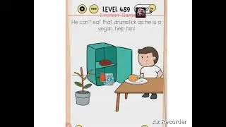 Brain test level 489 Gameplay Walkthrough Solution