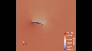 aerfoil pressure at angle of attack 15 degrees