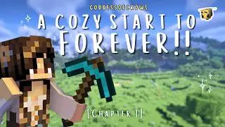 Уютное новое навсегда ✨ прохождение Minecraft в режиме выживания [эпизод 1]