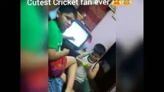 indian child cry after india lose the match- icc champions trophy 2017