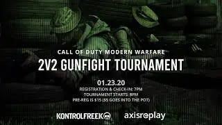 Modern Warfare 2v2 Gunfight Tournament Announcement